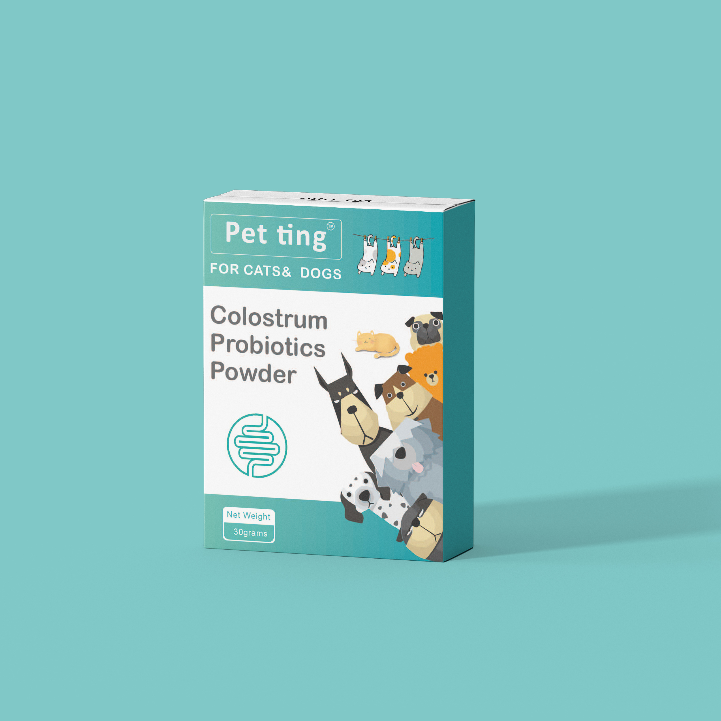 Feed Additives Multistrain Probiotics Colostrum Probiotic Powder for Pets