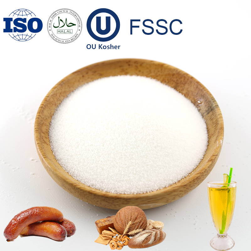 Food Grade Coating L-malic Encapsulated DL-malic Acid Flavoring Agent for Confectionery