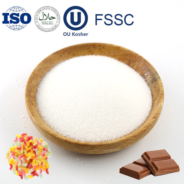 Wholesale Confectionery Food Additives Encapsulated Citric Acid Crystal Candy Coating Powder