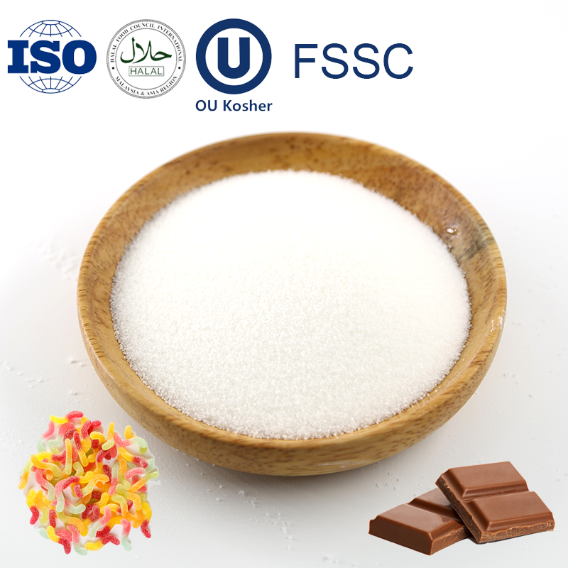 Wholesale Confectionery Food Additives Encapsulated Citric Acid Crystal Candy Coating Powder