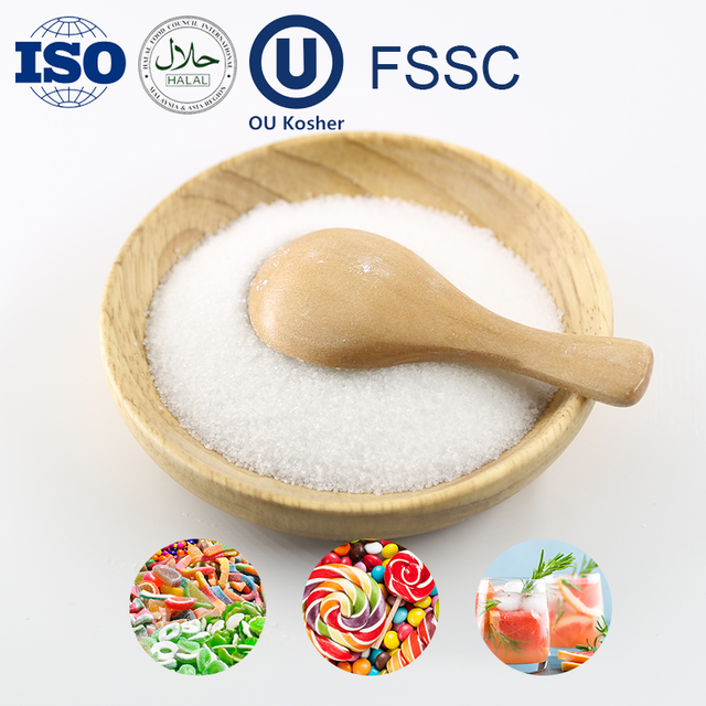 Supply High Quality Coated Citric Acid Powder Applicate for Gummy Candy Food Industry