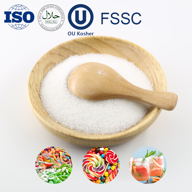 Supply High Quality Coated Citric Acid Powder Applicate for Gummy Candy Food Industry