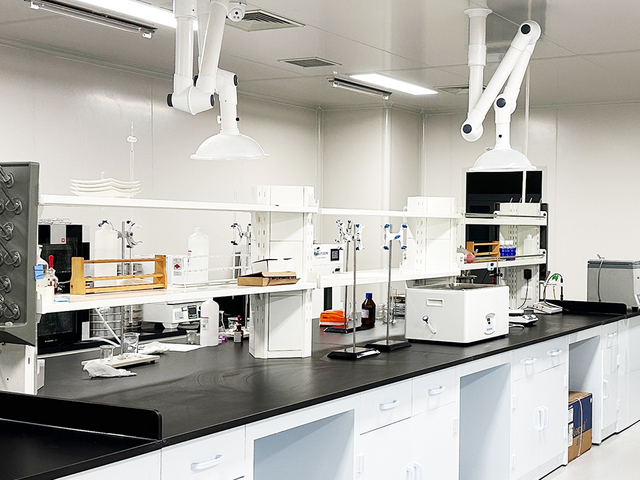 Megafood food ingredient research and development laboratory
