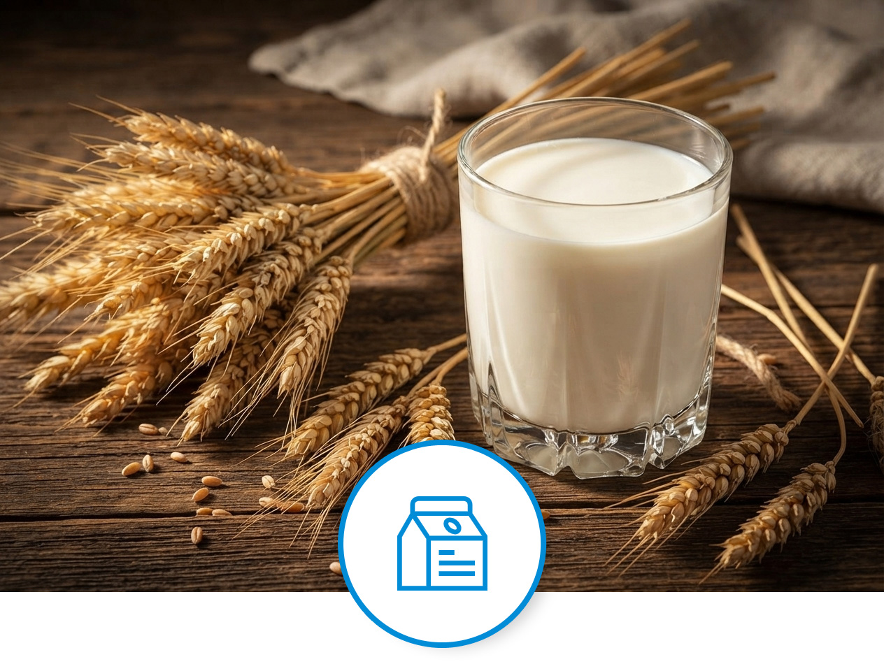 Food ingredients and stabilizers for dairy products